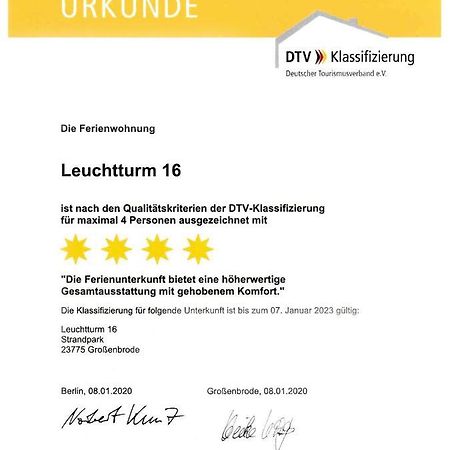 Apartment Leuchtturm 16 Großenbrode Exteriör bild